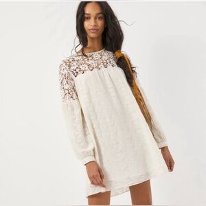 Anthropologie Josephine Lace Tunic Dress Medium